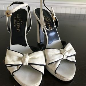 Valentino heels with bow